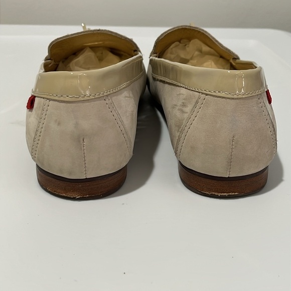 Marc Joseph New York Women's Size 10 Wall St Cream Tassel Loafers Leather Shoe - Picture 5 of 16